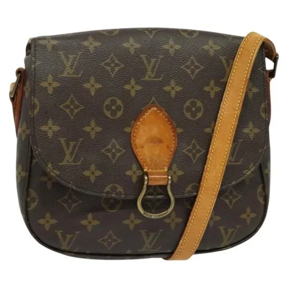LOUIS VUITTON Monogram Saint Cloud GM Shoulder Bag M51242 LV Auth ep10878 - Picture 2 of 16